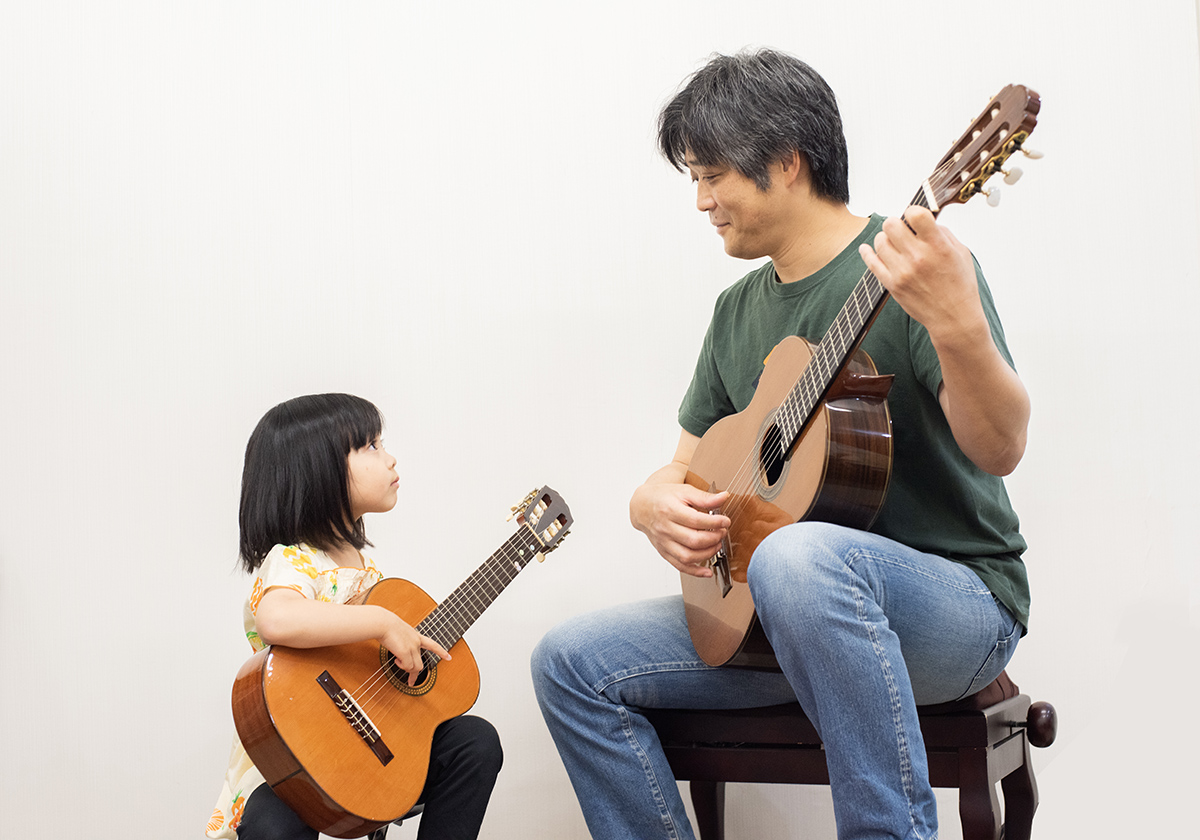 親子ギター